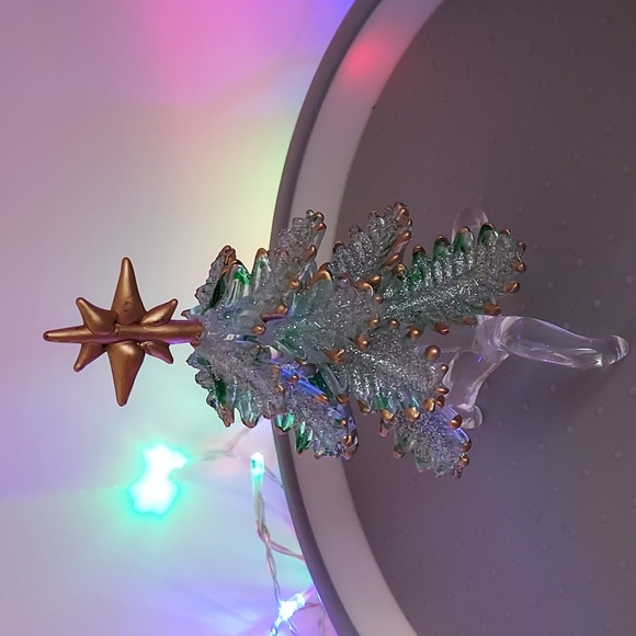 4pc Lot, Vtg. Blown Glass Christmas Trees - Picture 3 of 7